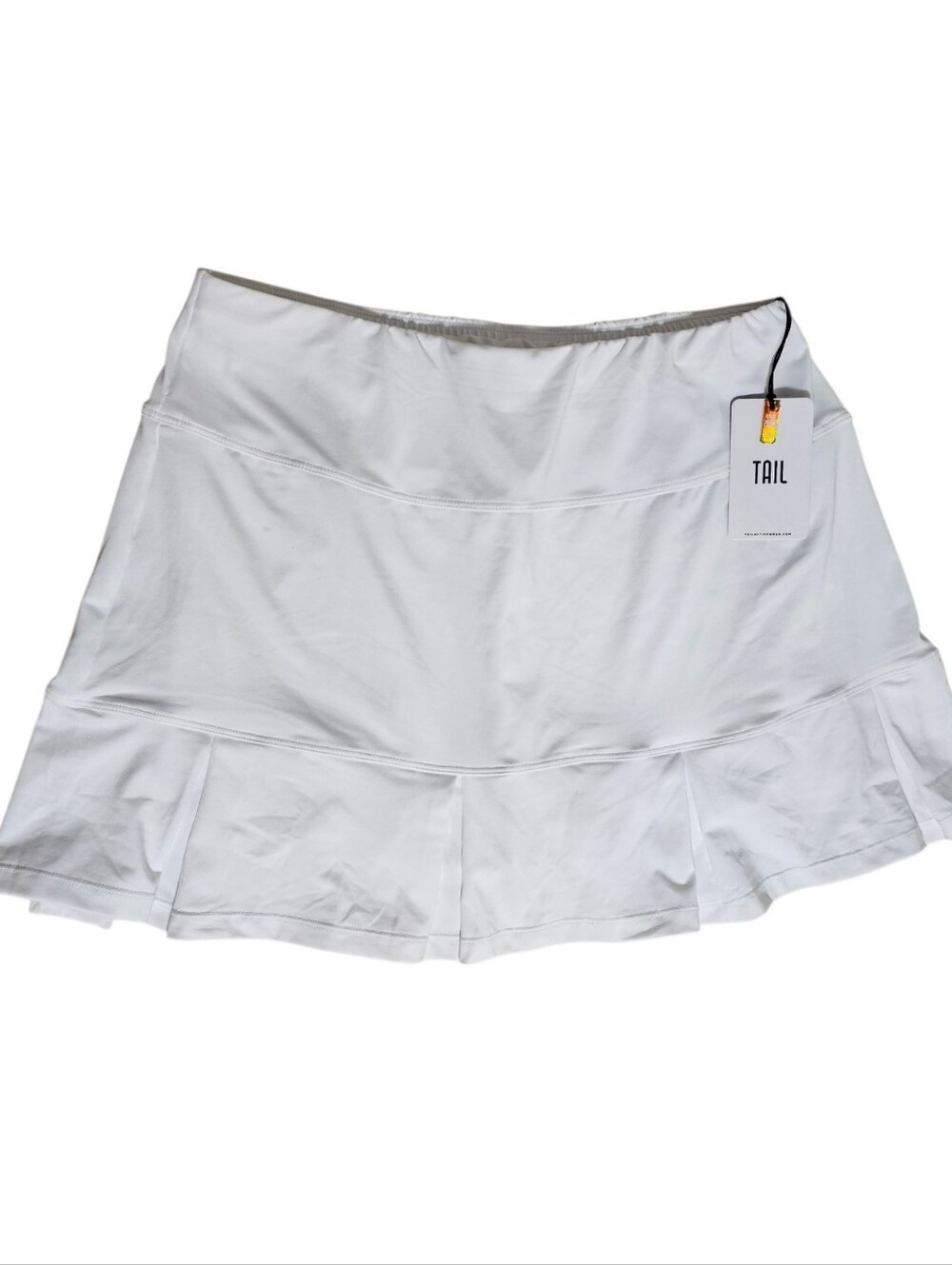 Tail Women's Doral Chalk White Performance Golf Skort Size M